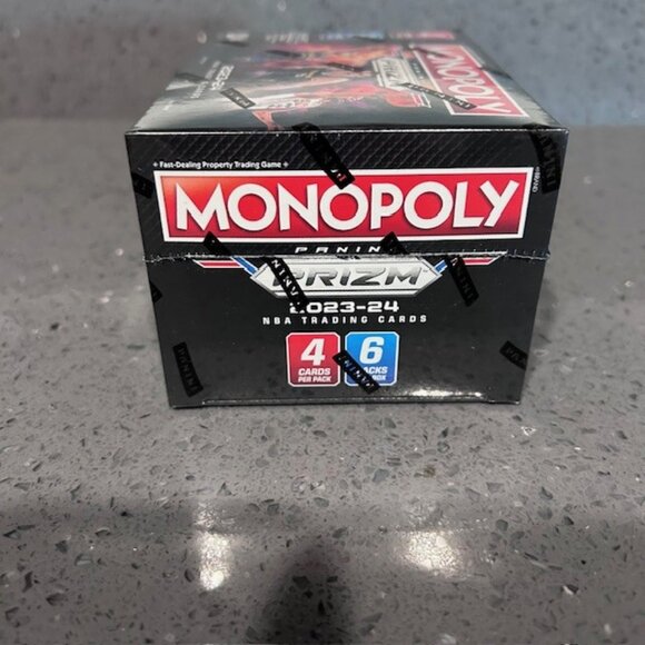 2023-24 Panini Prizm Monopoly Basketball Blaster Box Sealed Wemby RC Year NBA - Picture 5 of 6